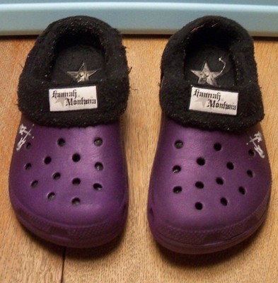 hannah montana crocs